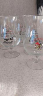 6 verres magic chouffe écriture noir 25cl, Collections, Enlèvement ou Envoi