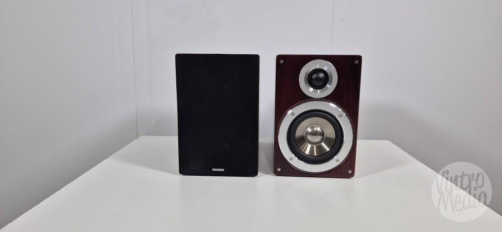 Philips MCM772 Luidsprekers | Speakers | Bookshelf, Philips, Refurbished, Ophalen of Verzenden, Minder dan 60 watt