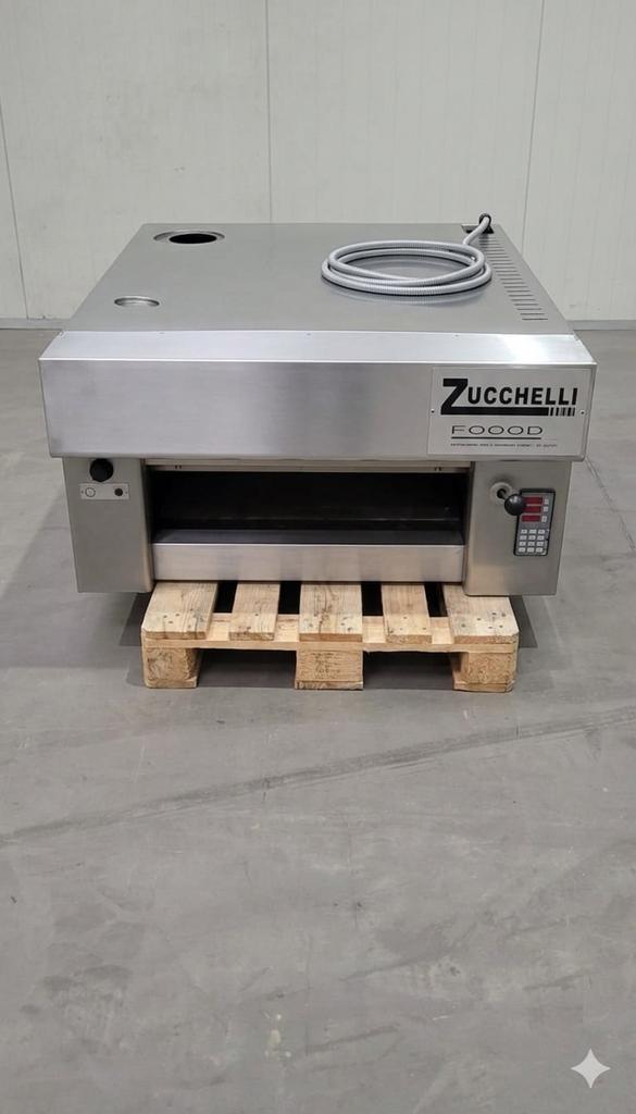 Four à pizza professionnel ZUCHELLI–Acier inox/ 110*54*141cm, Enlèvement ou Envoi