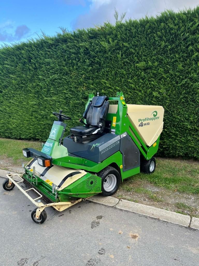 Tondeuse Amazone profihopper 1250, Enlèvement, Comme neuf, Bac de ramassage, 120 cm ou plus