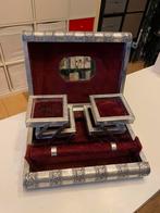 Grande boite a bijoux, Enlèvement ou Envoi, Utilisé, Bleu