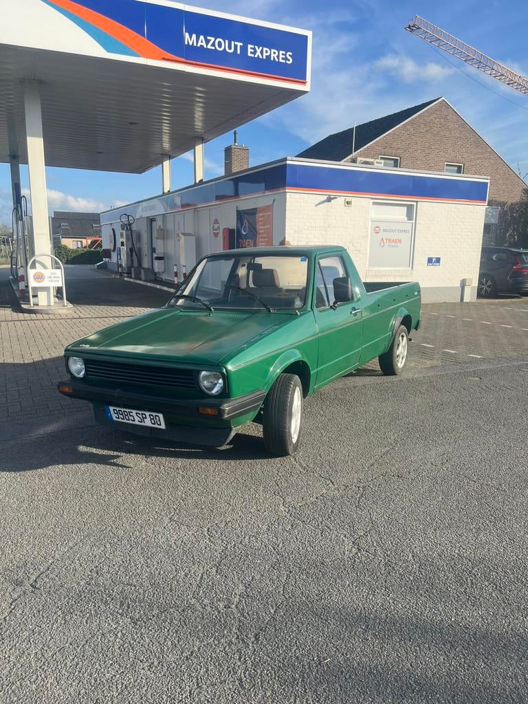 Vw caddy golf mk1 met 1.9 diesel, Auto's, Volkswagen, Bedrijf, Golf Variant, Diesel, Euro 1, SUV of Terreinwagen, 2 deurs, Handgeschakeld