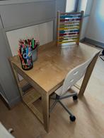 Kinder bureau+ stoel, Huis en Inrichting, Ophalen, Zo goed als nieuw, Bureau