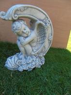 statue d un ange sur lune en pierre, Jardin & Terrasse, Enlèvement, Neuf, Pierre, Ange