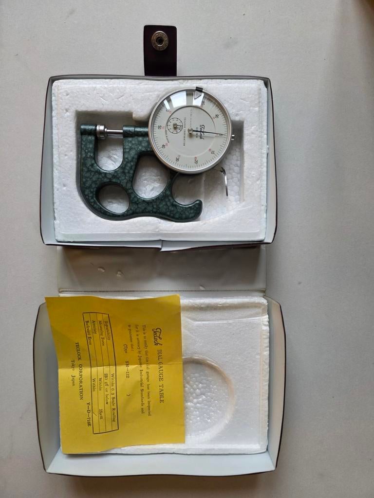 Micromètre Teclock SM-112 (Japon), Bricolage & Construction, Enlèvement ou Envoi