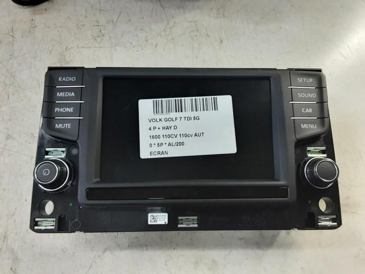 AFFICHEUR / ECRAN Volkswagen Golf VII (AUA) (3G0919605), Autos : Pièces & Accessoires, Autres pièces automobiles, Volkswagen, Utilisé