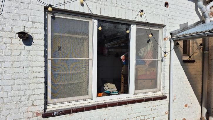 Fenêtre extérieure en PVC, Bricolage & Construction, Vitres, Châssis & Fenêtres, Utilisé, Autres types, 120 à 160 cm, 160 cm ou plus