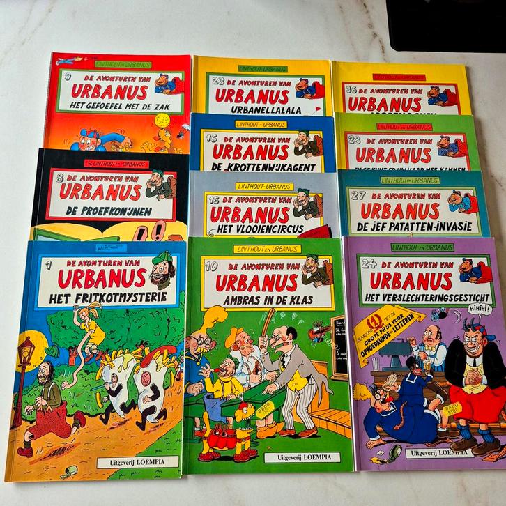 Lot Urbanus strips, Boeken, Strips | Comics, Zo goed als nieuw, Ophalen of Verzenden