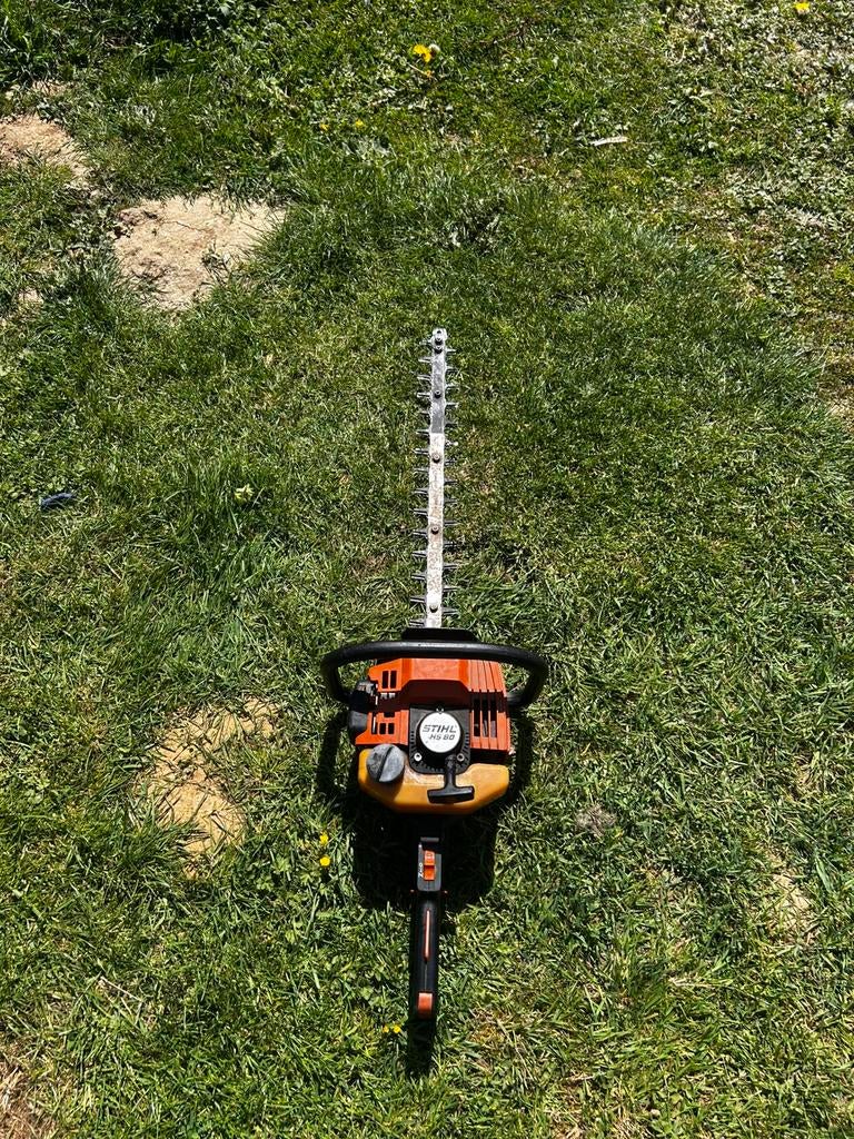 Sthil HS 80 haagschaar, Ophalen, Gebruikt, Benzine