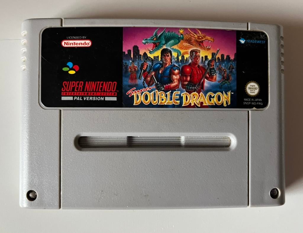 Super Double Dragon Super Nintendo, Enlèvement, Comme neuf