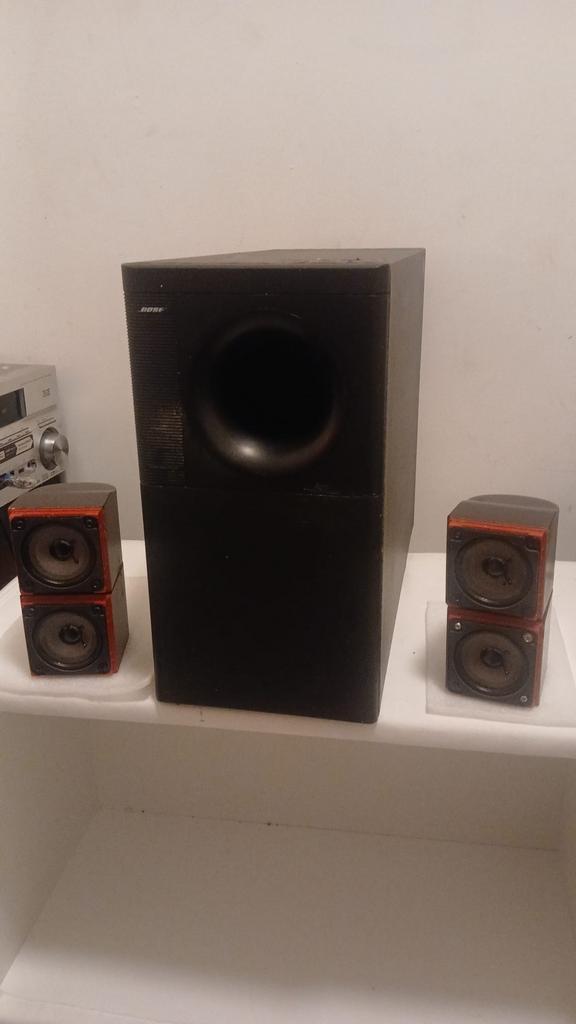 Bose Acoustimass 5 série II - Édition légendaire « Redline », TV, Hi-fi & Vidéo, Enceintes, Reconditionné, Autres types, Bose