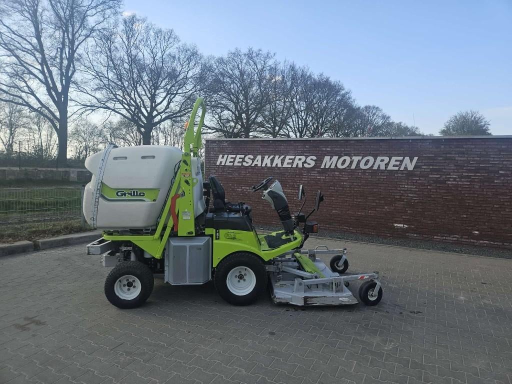 Grillo FD2200 cirkelmaaier, Tuin en Terras, Zitmaaiers, Gebruikt, 120 cm of meer, Elektrische starter, Opvangbak, Ophalen