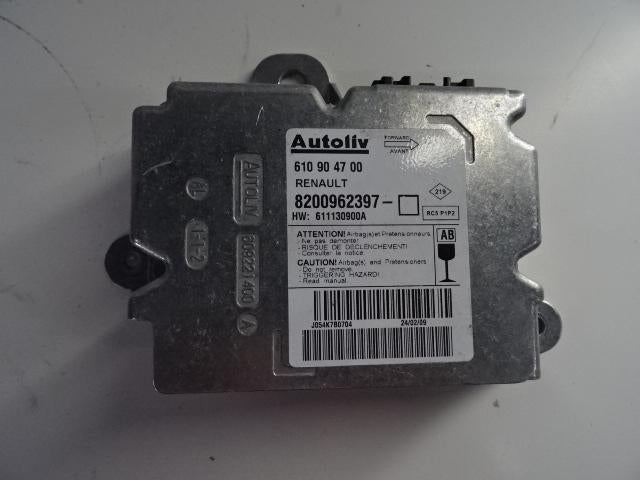 COMPUTER AIRBAG Renault Megane II CC (EM) (8200962397), Gebruikt, Renault