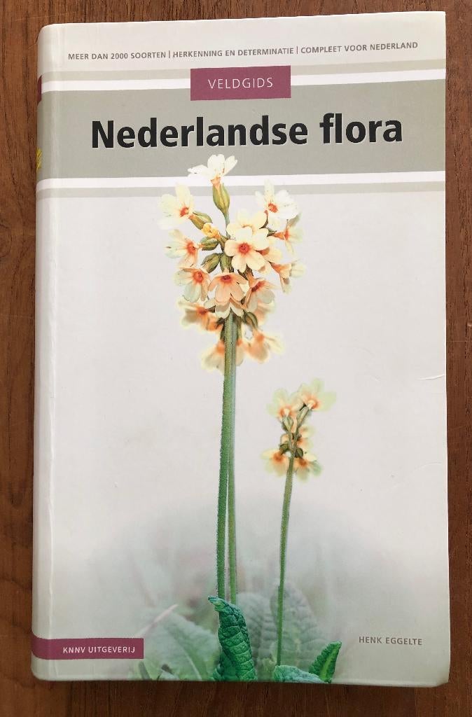 Veldgids Nederlandse Flora, Boeken, Ophalen, Nieuw, KNNV uitgeverij Floron (Henk Eggelte), Natuurwetenschap
