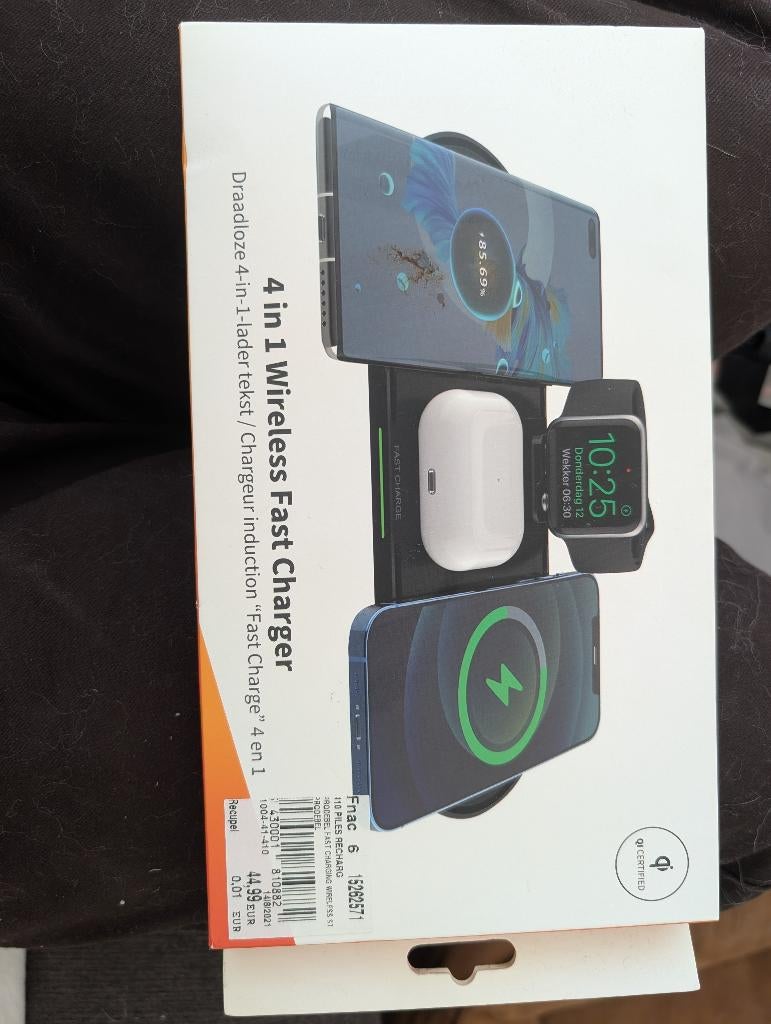 Draadloze oplader 4 in 1, Ophalen, Nieuw