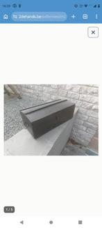 Mooie houten " schatkist " met openklapbaar deksel, Antiek en Kunst, Curiosa en Brocante, Ophalen