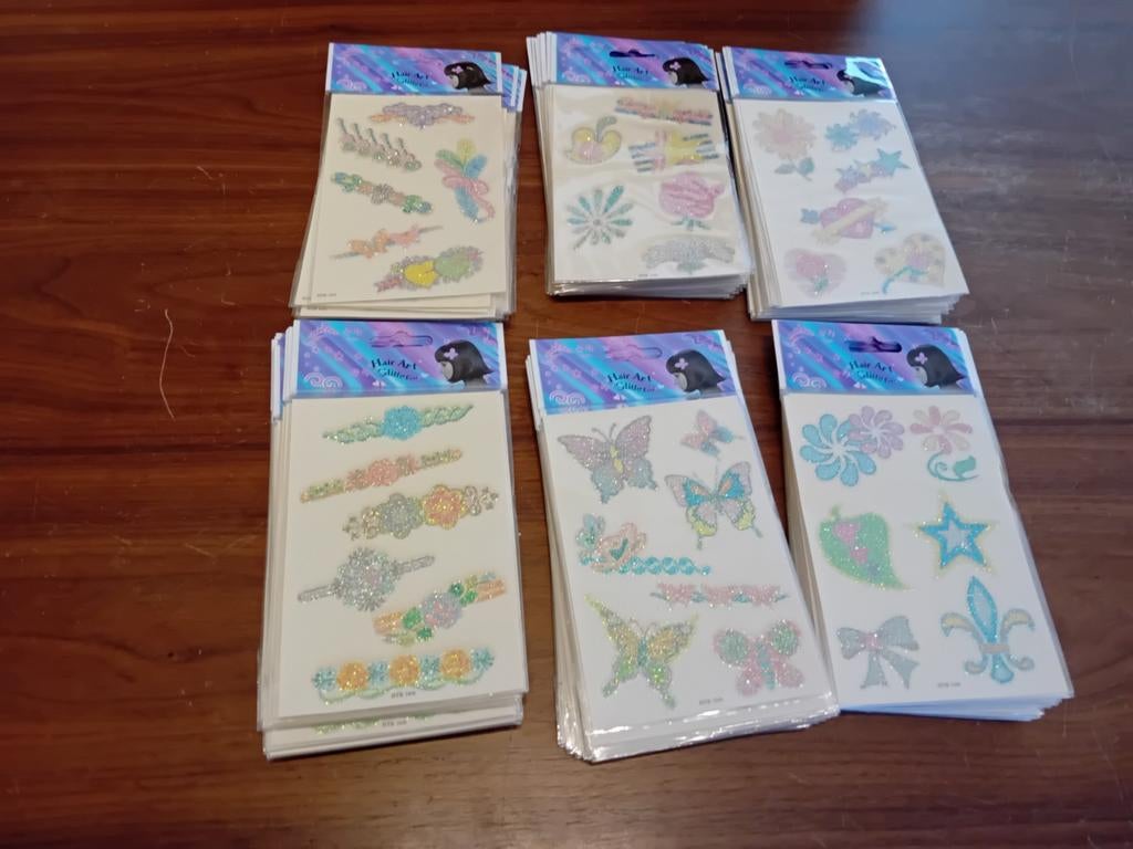 Hair Art Glitter 129 Stuks, Ophalen of Verzenden