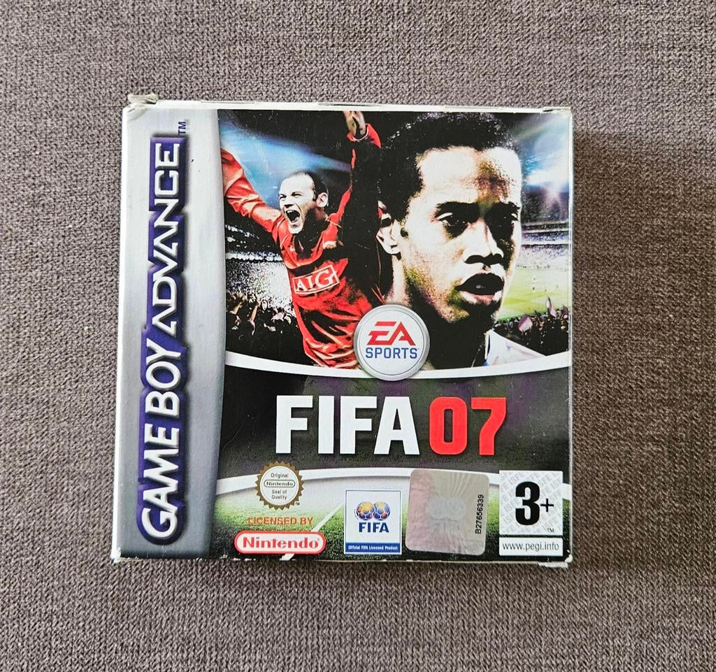 FIFA 07 – Game Boy Advance (Compleet in Doos), Ophalen of Verzenden