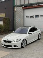 BMW F10 530D LCI/LED/HARMAN/TV, Auto's, Achterwielaandrijving, Wit, Leder, Bedrijf