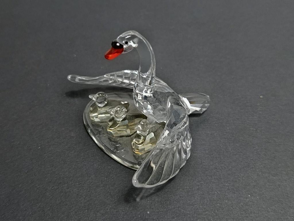 SWAROVSKI: "la Famille de Cygnes", col. Beauties of the Lake, Collections, Enlèvement ou Envoi, Comme neuf, Animal
