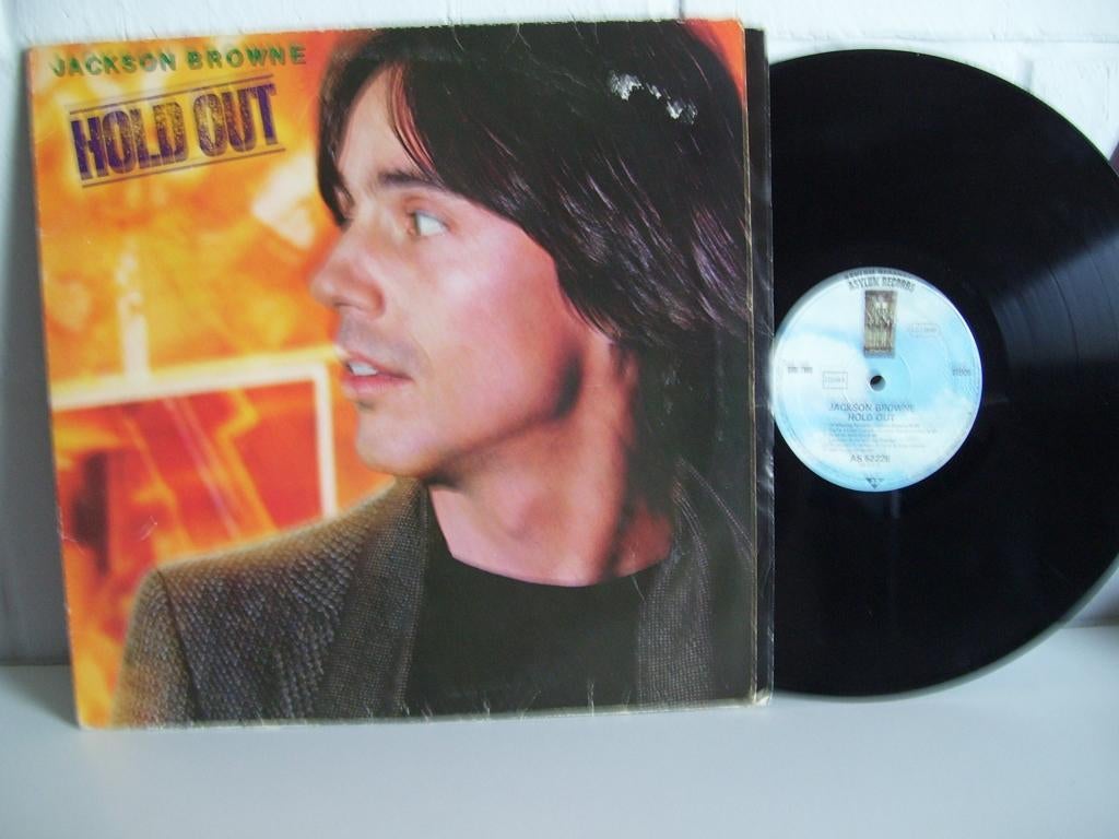 JACKSON BROWNE  hold out, Enlèvement ou Envoi, Utilisé, 12 pouces, Pop rock