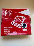 Gietijzeren croque monsieur plaat voor Frifri wafelijzer, Enlèvement, Comme neuf, Fonte, Autres types