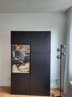 Glazen terrarium 56x35x90 – IKEA Besta lijn, Dieren en Toebehoren, Ophalen of Verzenden, 90 cm of meer, Hok, Minder dan 75 cm