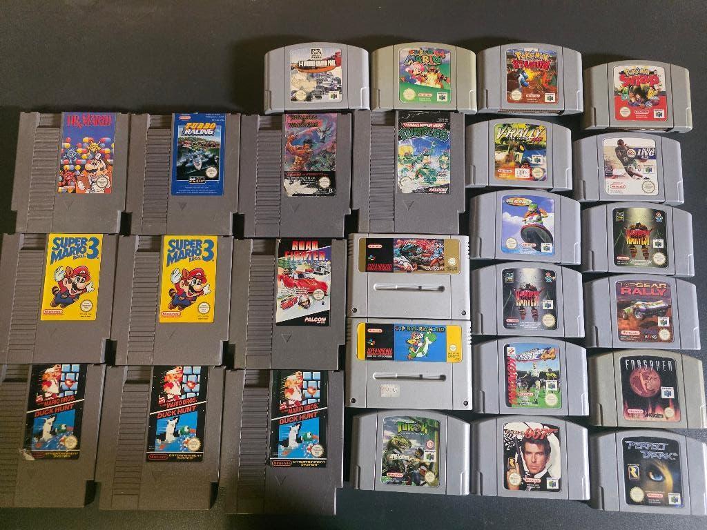 Jeux nes,64,sega,....., Enlèvement, Utilisé