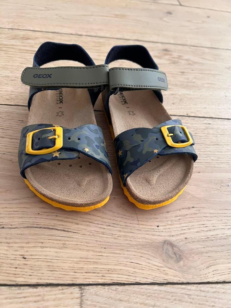 Geox sandalen, Kinderen en Baby's, Babykleding | Schoentjes en Sokjes, Ophalen, Zo goed als nieuw