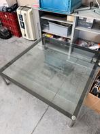 Gratis glazen salontafel 120x120cm, Enlèvement, Comme neuf
