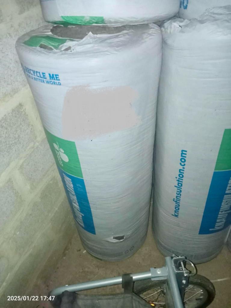 Rouleaux knauf mutifit 035 18cm, Bricolage & Construction, Isolation & Étanchéité, Enlèvement, Neuf, Laine de verre