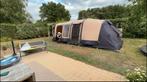 Complete kampeerset: luxe opblaastent Tent+aanhangwagen 700L, Ophalen, Zo goed als nieuw