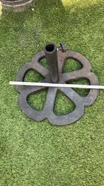 Pied de parasol en fonte, Enlèvement, Comme neuf