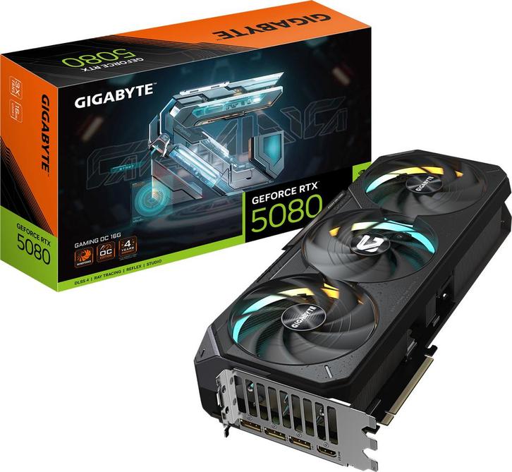 Nvidia rtx 5080 oc windforce gigabyte, Computers en Software, Videokaarten, Zo goed als nieuw, Nvidia, Ophalen