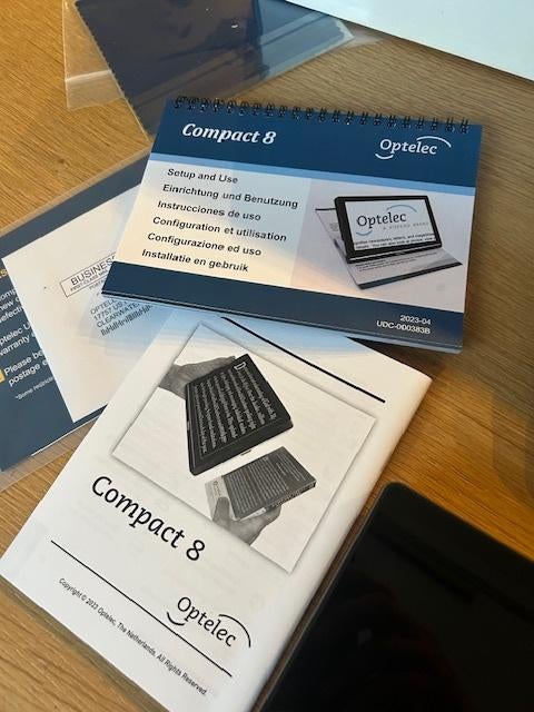 Loupe portable Optelec Compact 8 HD de 8 pouces, Enlèvement ou Envoi, Neuf