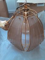 Offre groupée, 2 lustres vintage et une table basse, Waregem, Enlèvement, Verre