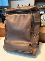 Rugzak in echt leder, Ophalen, Zo goed als nieuw