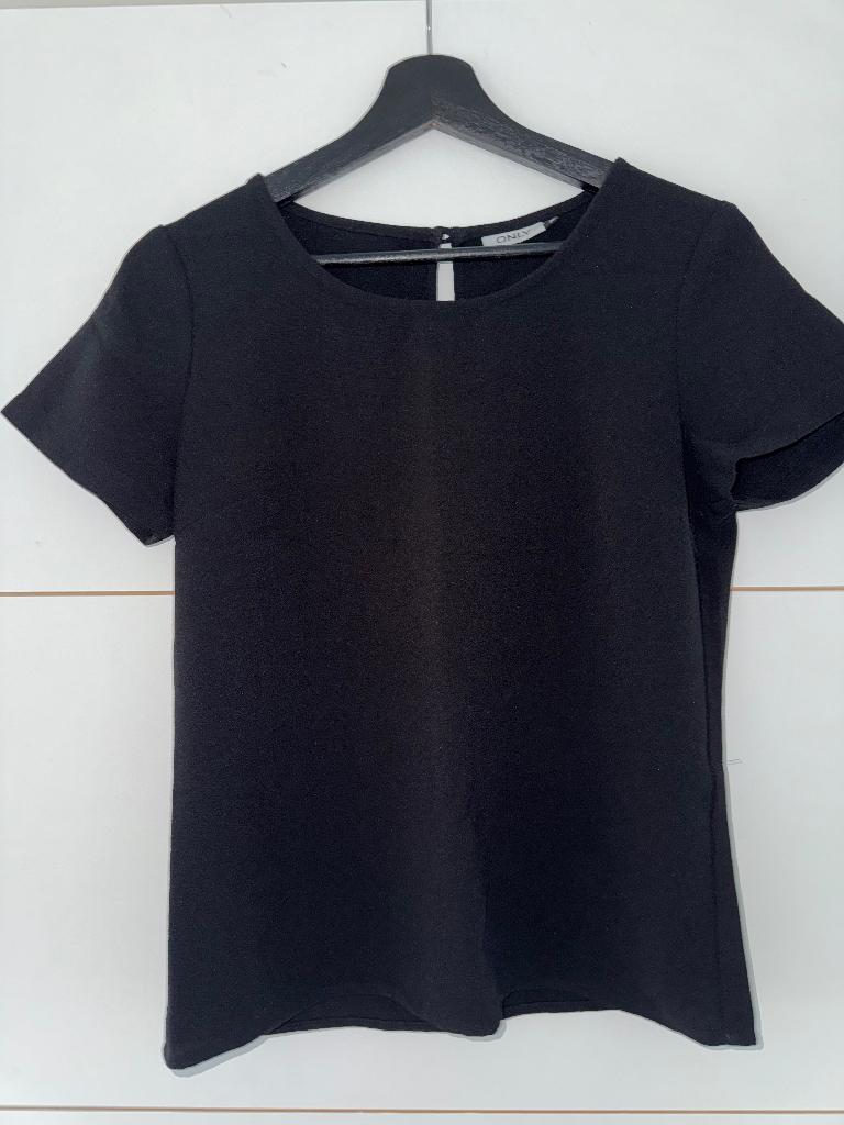 T-shirt Only noir, Kleding | Dames, T-shirts, Only, Zwart, Nieuw, Ophalen of Verzenden