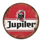 Rond metalen reclamebord Jupiler (30x30cm), Verzamelen, Ophalen of Verzenden, Nieuw, Reclamebord