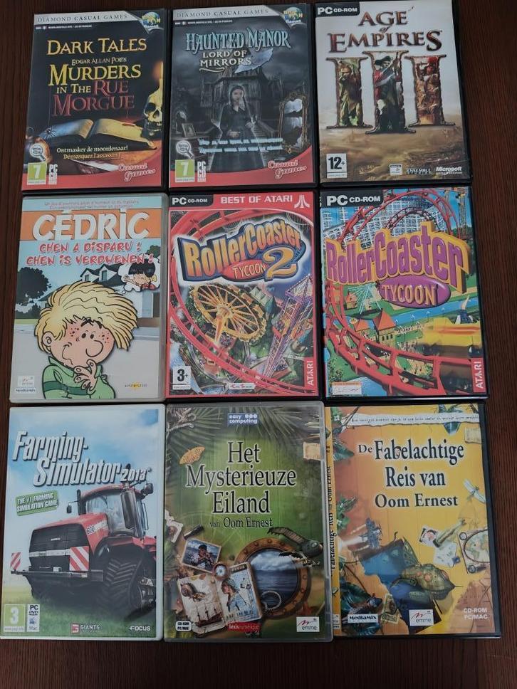 PC game bundel, Games en Spelcomputers, Games | Pc, Gebruikt, Ophalen of Verzenden