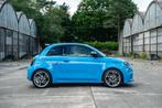 Abarth 500e e-500C 42 kWh, Auto's, Abarth, 4 zetels, Zwart, Cabriolet, Blauw