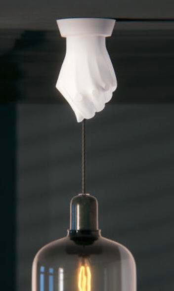 “handful of light”, Huis en Inrichting, Lampen | Hanglampen, Zo goed als nieuw, Ophalen