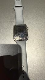 Beschadigde apple watch 3 serie 42mm, Ophalen of Verzenden, Gebruikt, Zwart, IOS