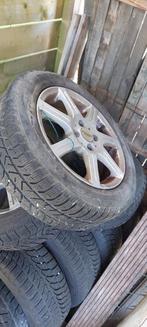 Velgen met winterbanden renault clio 4 stuks., Ophalen, Gebruikt