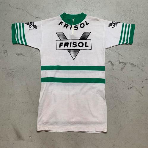 Frisol 1975 koerstrui wielertrui, Fietsen en Brommers, Fietsaccessoires | Fietskleding, Ophalen of Verzenden