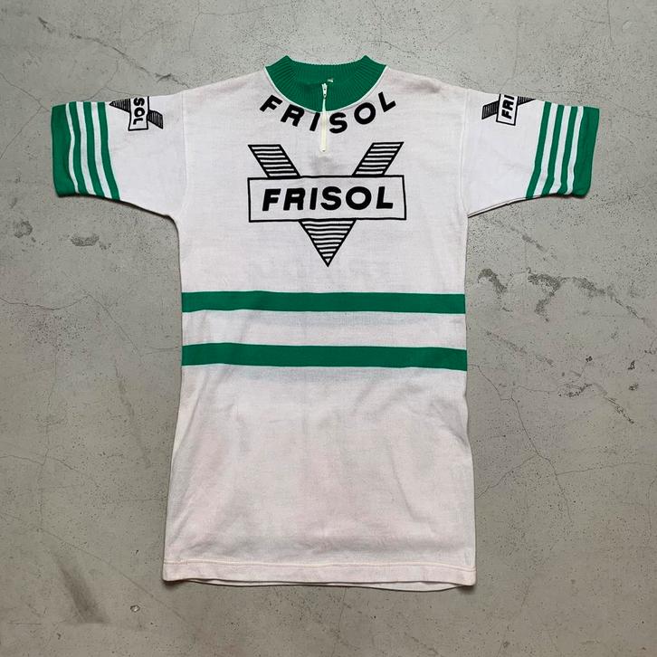 Frisol 1975 koerstrui wielertrui, Fietsen en Brommers, Fietsaccessoires | Fietskleding, Ophalen of Verzenden