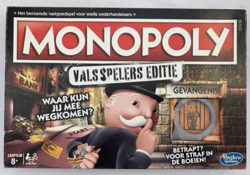 Monopoly Valsspelers Bordspel Gezelschapsspel spel compleet, Hobby en Vrije tijd, Gezelschapsspellen | Bordspellen, Zo goed als nieuw
