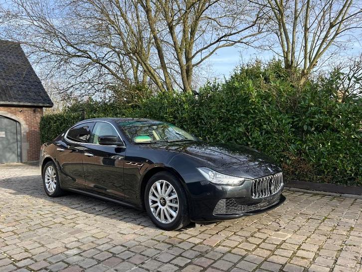 MASERATI GHIBLI 69000km 2017 euro6 ful,options, Auto's, Maserati, Bedrijf, Te koop, Ghibli, ABS, Achteruitrijcamera, Airconditioning