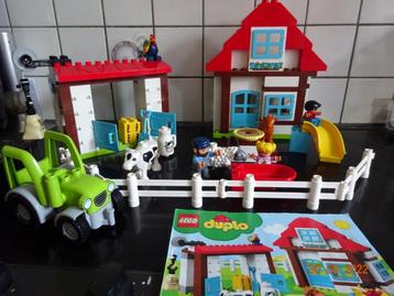 DUPLO Avonturen op de Boerderij - 10869*VOLLEDIG*PRIMA STAAT, Kinderen en Baby's, Ophalen of Verzenden, Complete set, Duplo