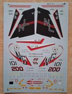 Speciaal stickervel voor F-14 Tomcat, 1/48, Overige merken, Nieuw, Ophalen of Verzenden, Groter dan 1:72